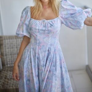 SOLD NWT Selkie Collection The Monet Day Dress (L)